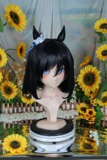 NFD Kigurumi Uma Musume Pretty Derby Eishin Flash Head Shell